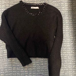 Zara chain sweater